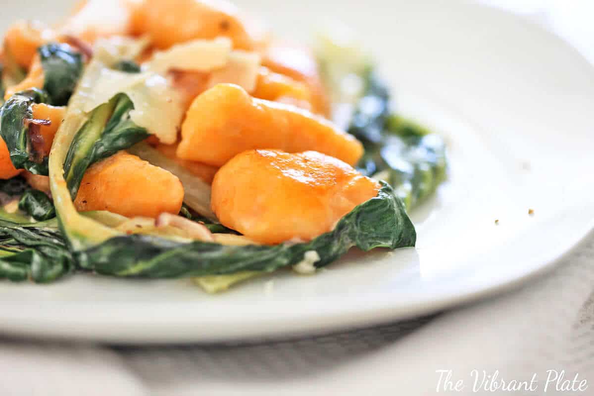 Butternut Squash Gnocchi Vibrant Plate
