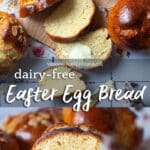 Dairy-Free Easter Egg Bread