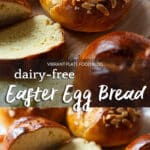 Dairy-Free Easter Egg Bread