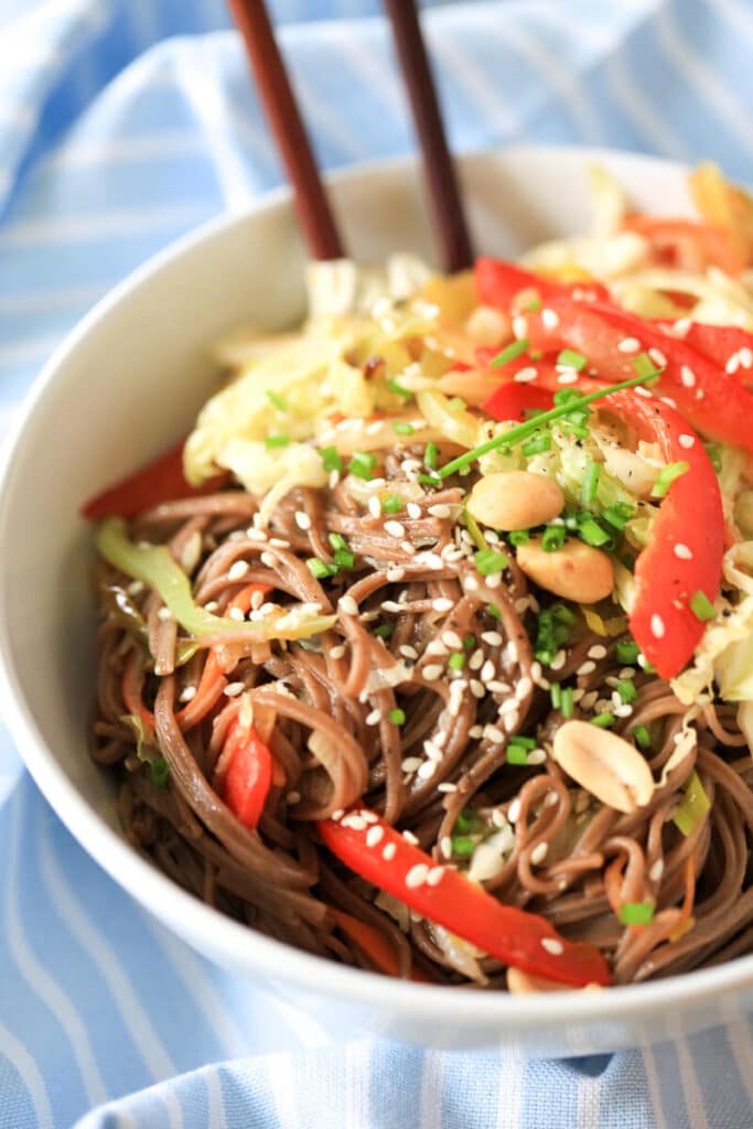 Vegetarian Soba Noodles