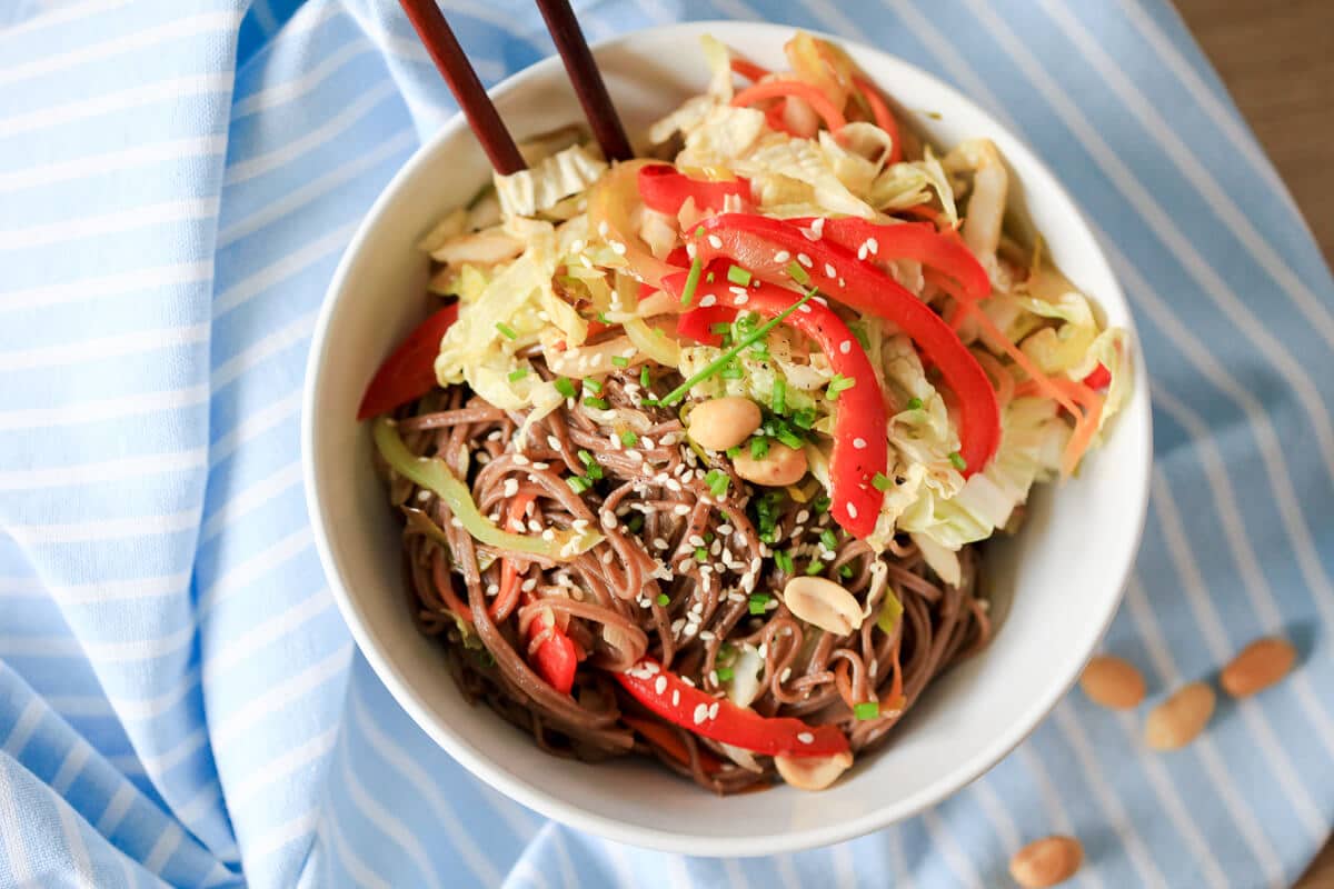 Vegetarian Soba Noodles