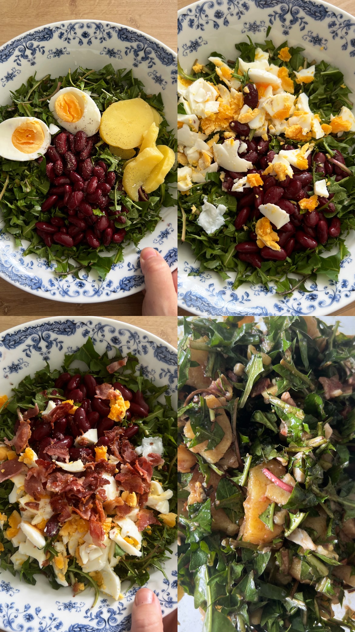 How to make Dandelion Salad