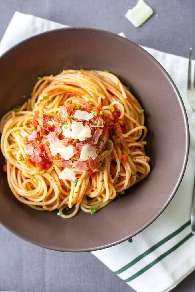 Spaghetti Amatriciana