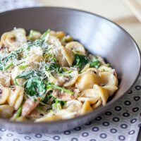 Creamy Spinach Orecchiette