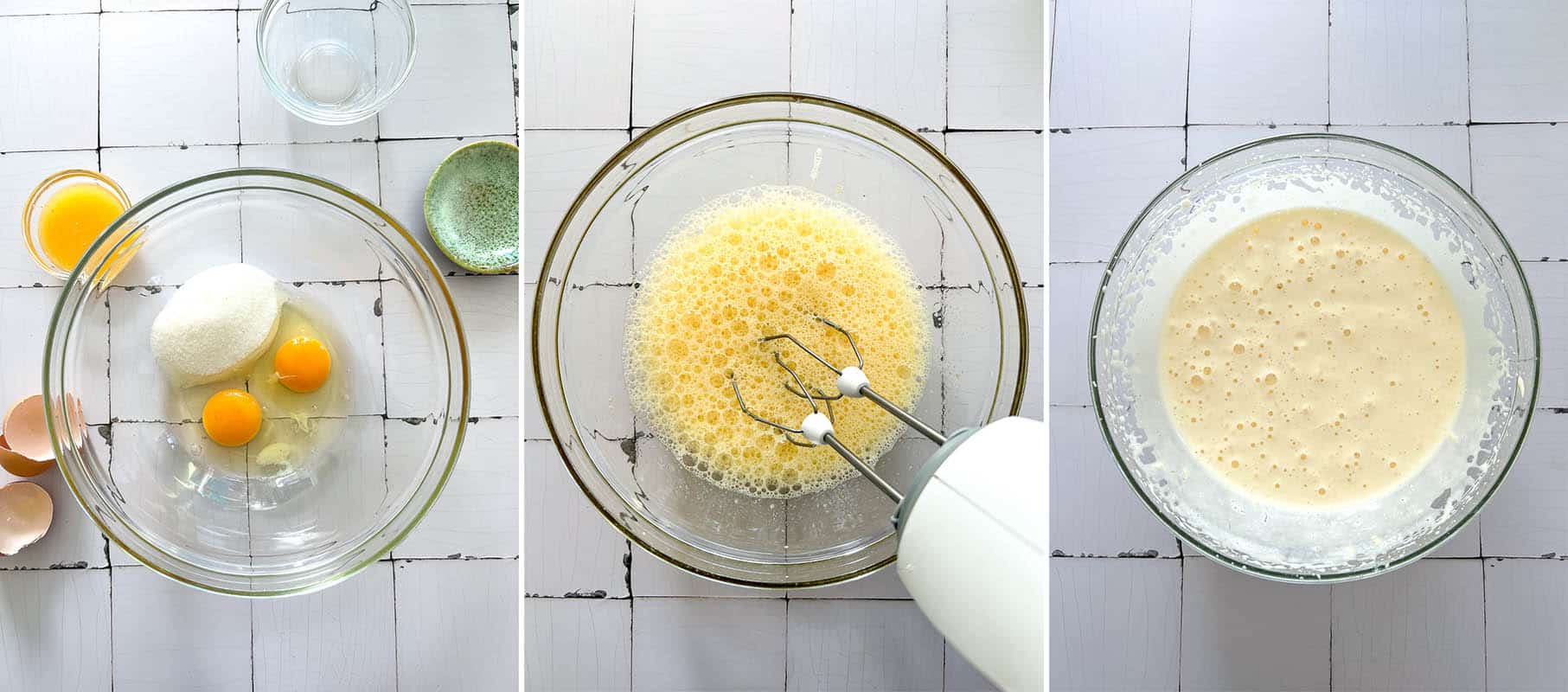 How to make the sponge cake