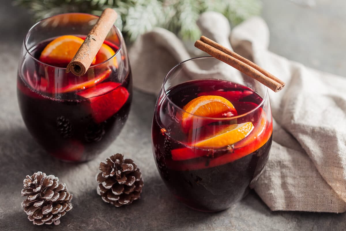 Mulled Red Wine is a Christmas Classic that will warm your heart and soul. Try this 15-minute recipe this Christmas!