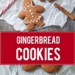 Gingerbread Cookies will infuse your home with the smell of Christmas. Just a couple of ingredients and a couple of minutes to make!