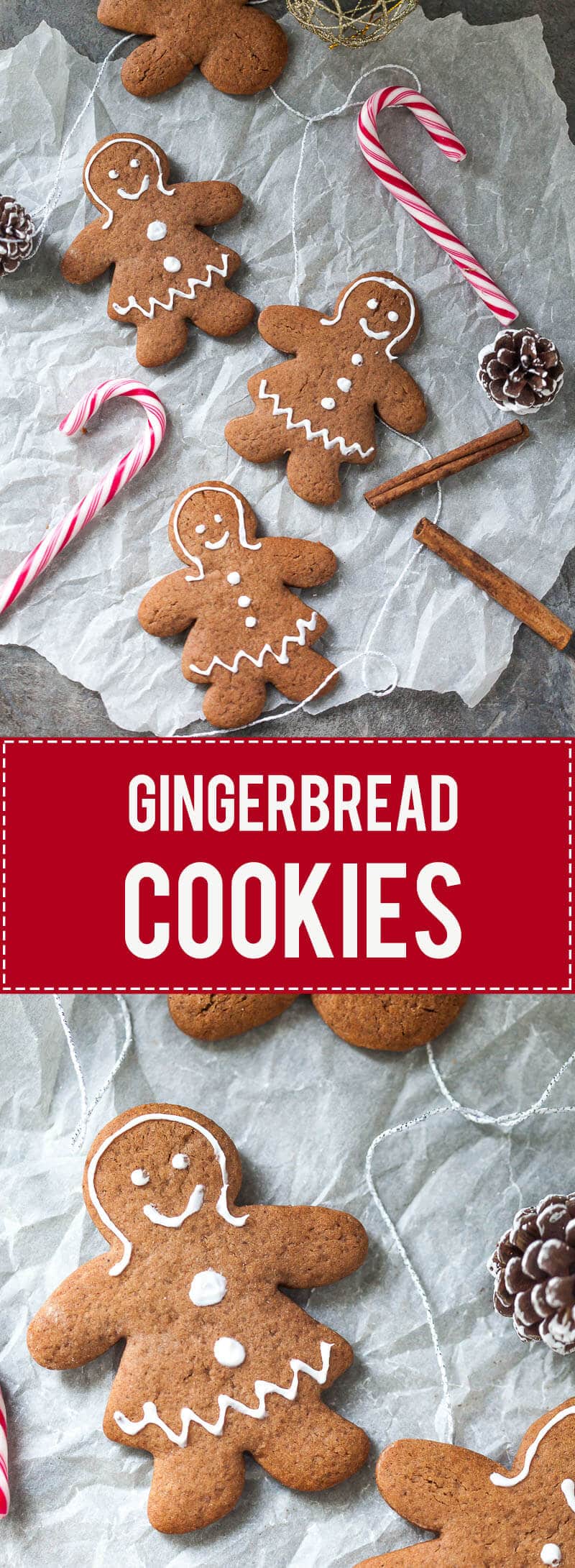 Gingerbread Cookies will infuse your home with the smell of Christmas. Just a couple of ingredients and a couple of minutes to make!