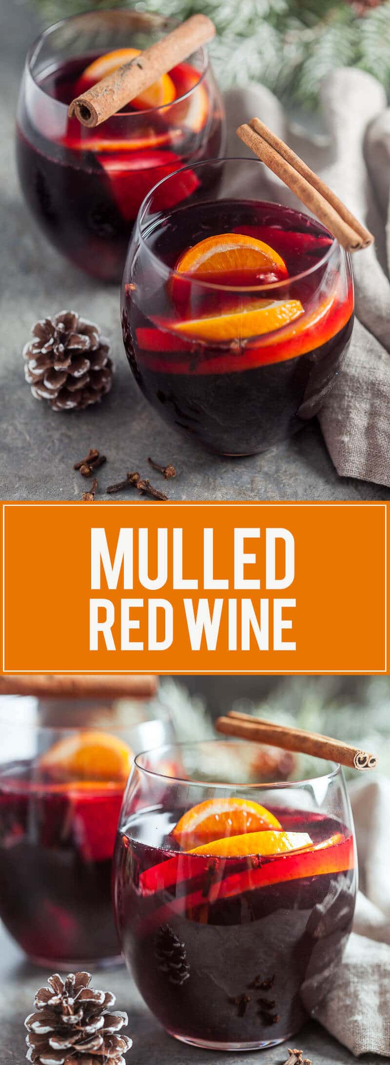 Mulled Red Wine is a Christmas Classic that will warm your heart and soul. Try this 15-minute recipe this Christmas!
