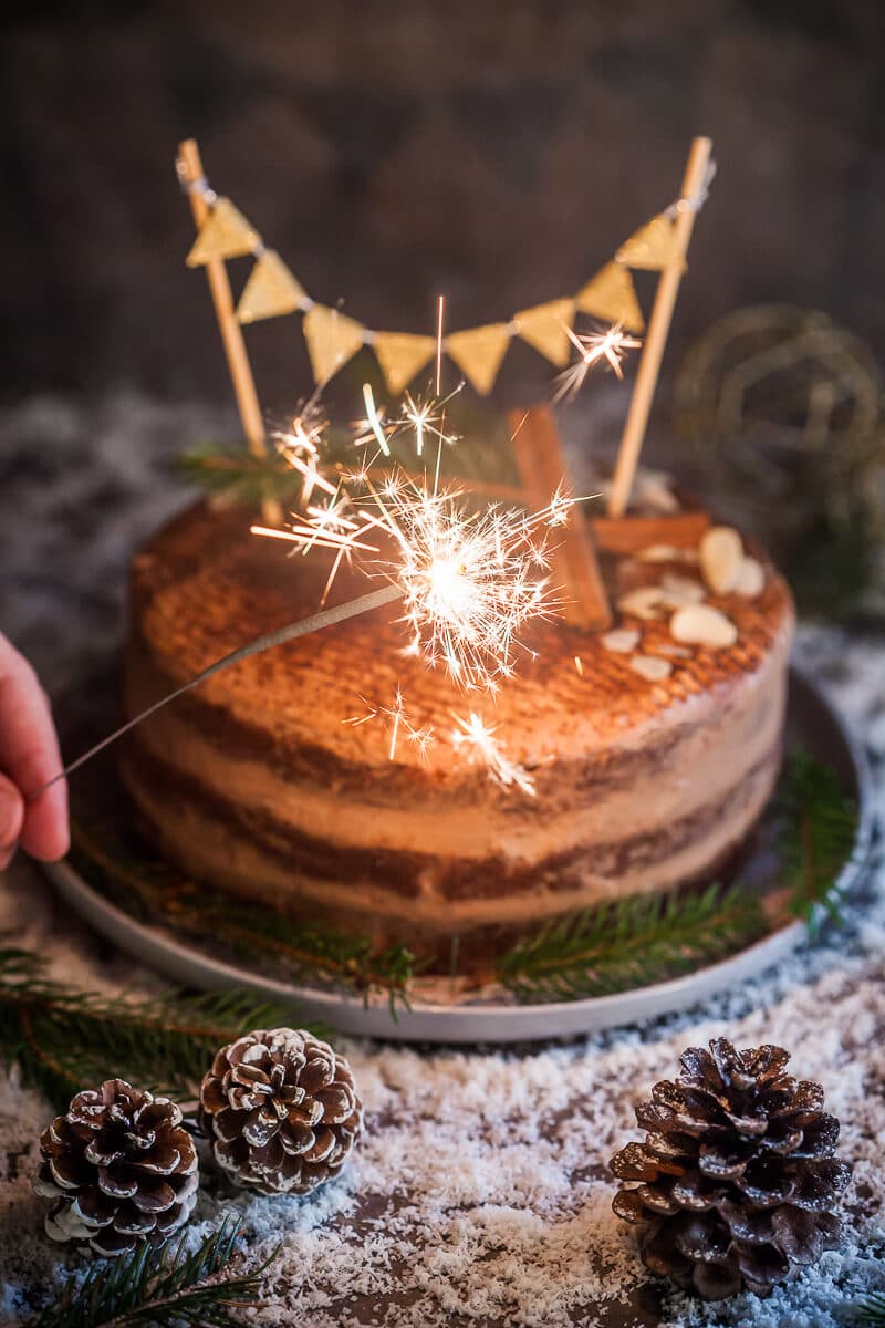 Moist and delicious, this Easy Naked Chocolate Cake is just the thing to celebrate in style. A simple cake to make with little effort!