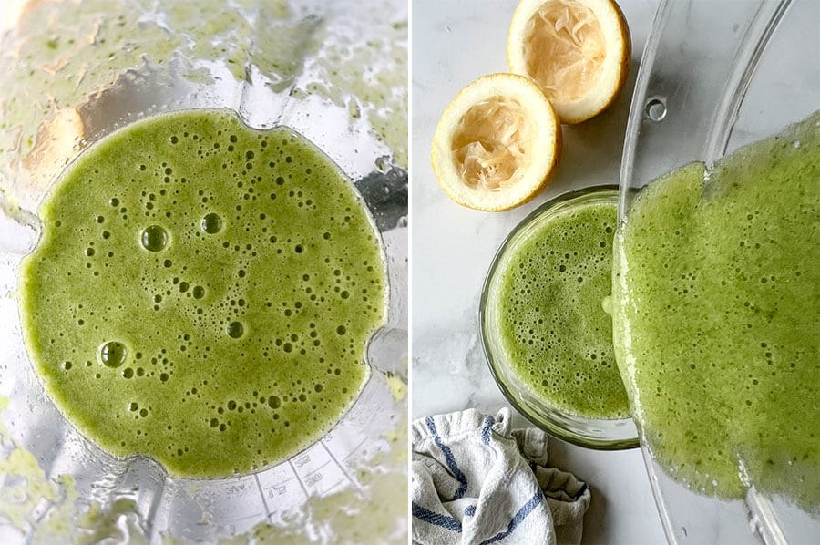 How to make Detox Spinach Green Smoothie