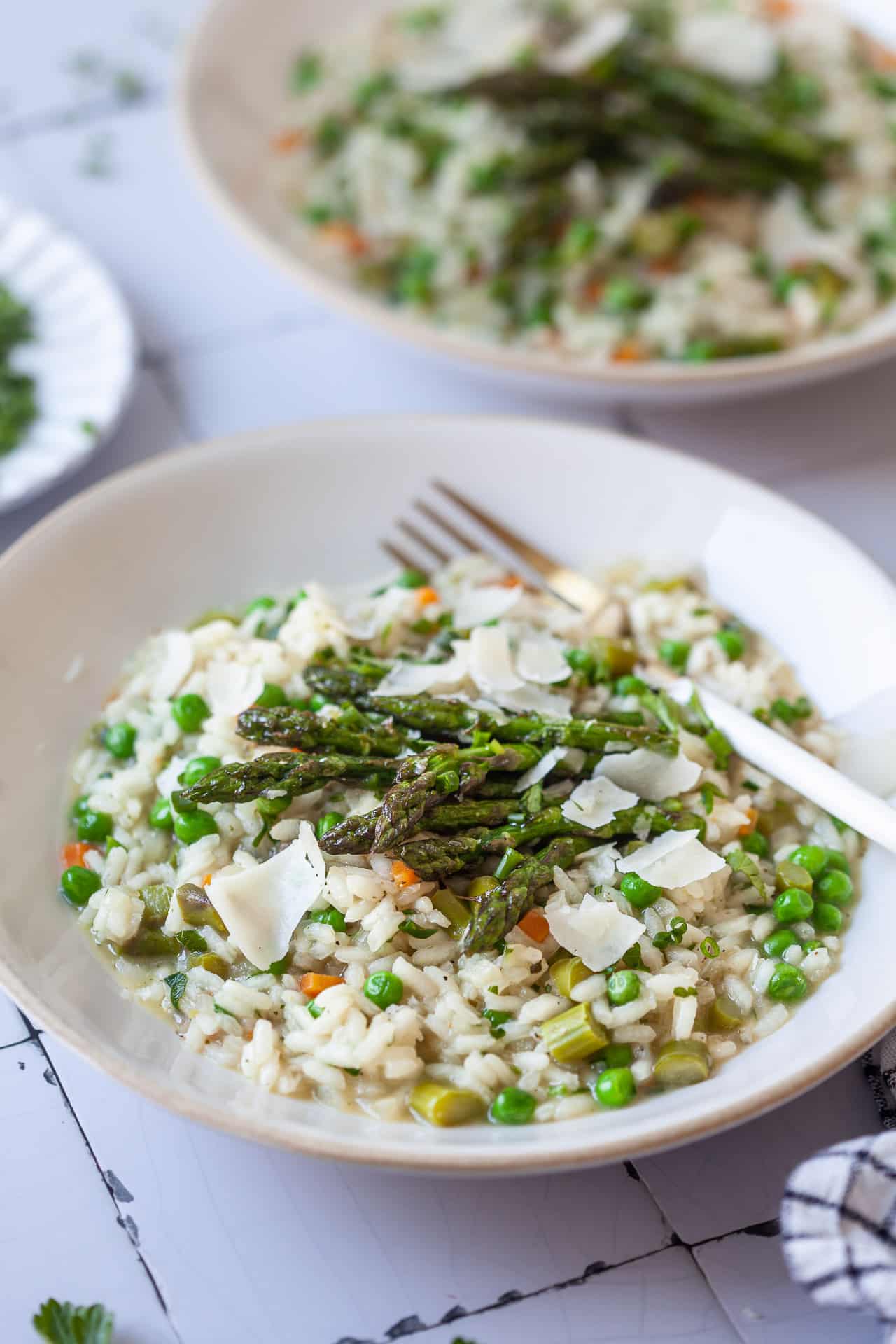 Vegan Asparagus Risotto Recipe