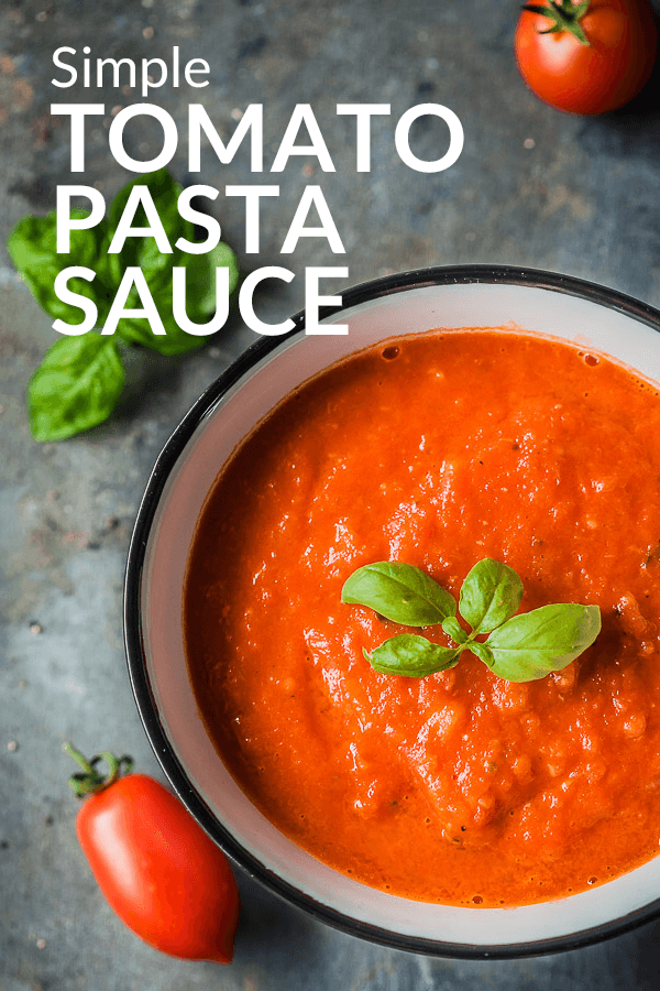 Simple Tomato Pasta Sauce Vibrant Plate Simple Tomato Pasta Sauce Vibrant Plate