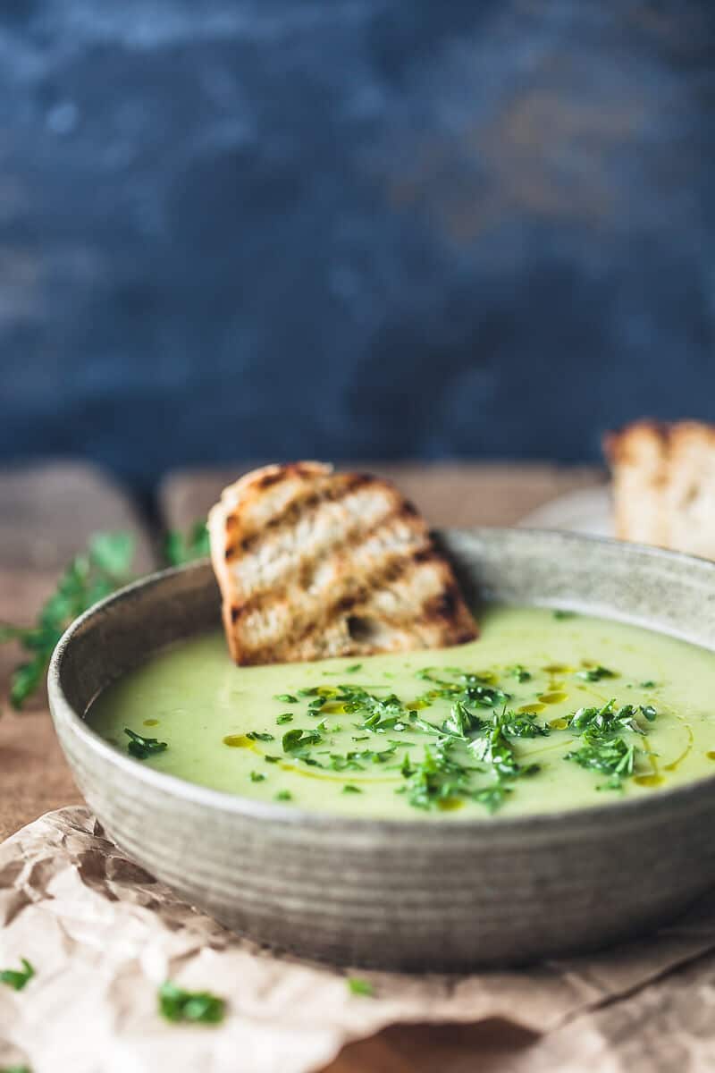 Vegan Potato Leek Soup