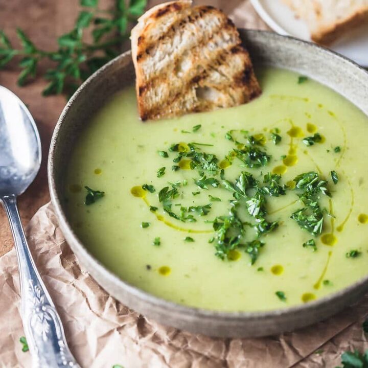 Vegan Potato Leek Soup