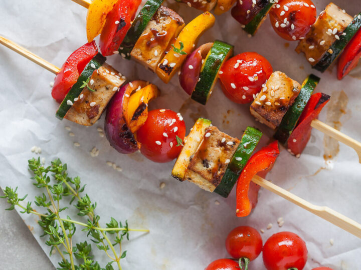 Grilled tofu skewers discount