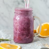 Orange & Blueberry ImmunoBoost Smoothie