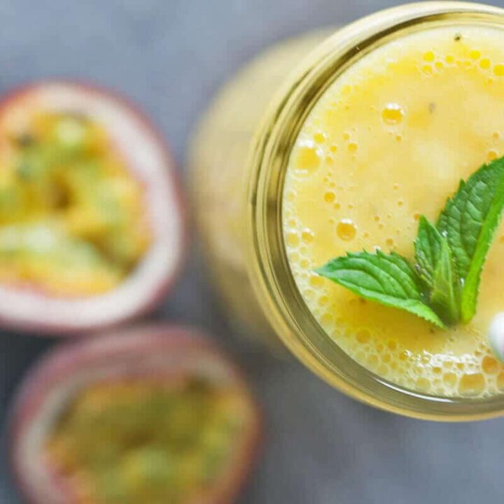 Mango & Passion Fruit Tropical Smoothie