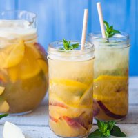 Summer Peach Lemonade