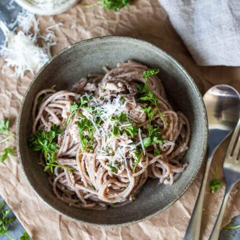 10-minute Whole Grain Spaghetti al Tonno