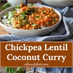 Chickpea Lentil Coconut Curry