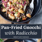 Pan-fried Gnocchi with Radicchio and Bacon