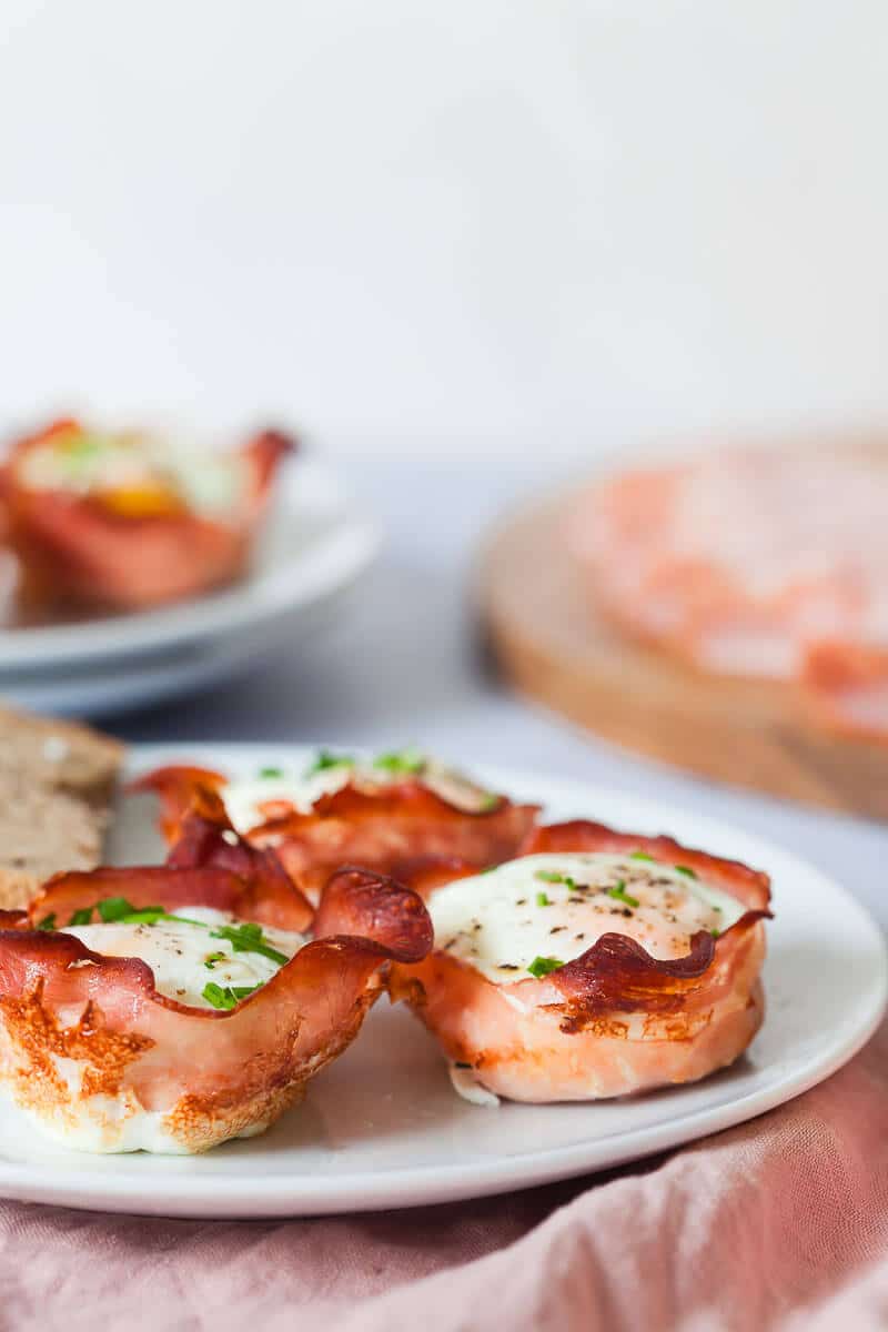 Baked Ham and Eggs Cups