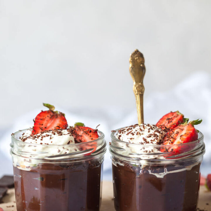 Vegan Chocolate Avocado Pudding