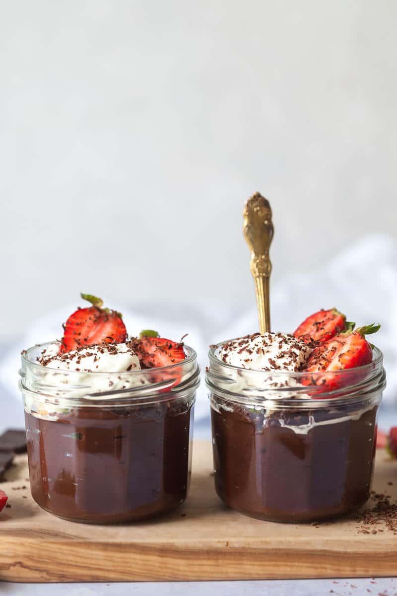 Vegan Chocolate Avocado Pudding