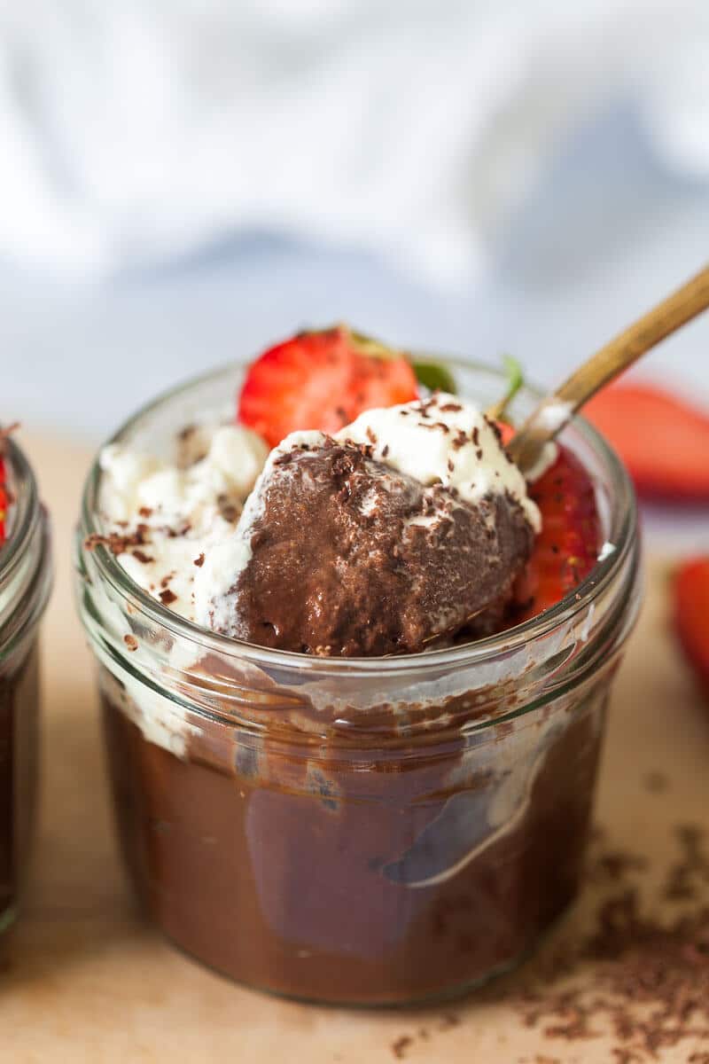 Vegan Chocolate Avocado Pudding