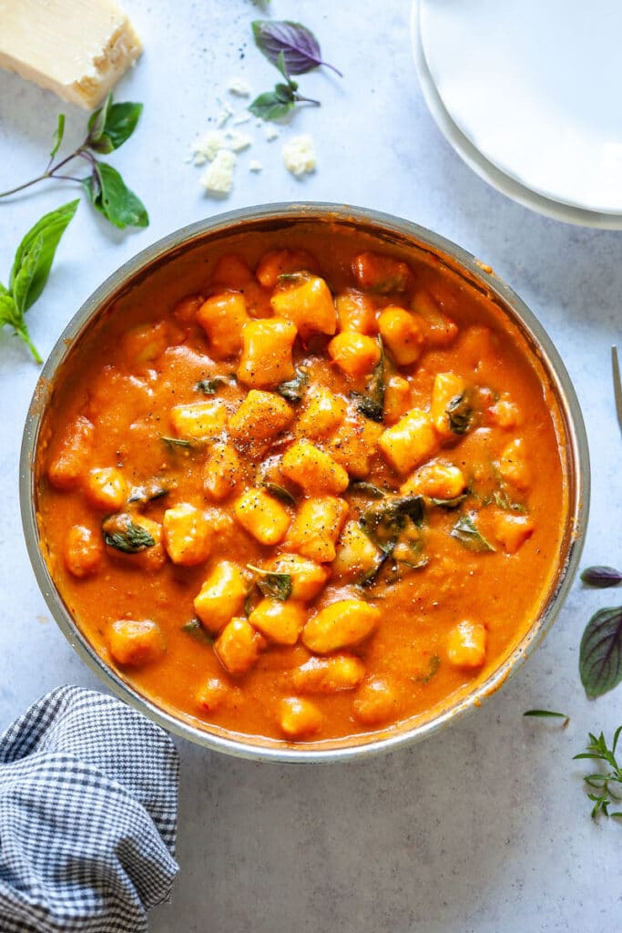 Gnocchi in Cherry Tomato Sauce