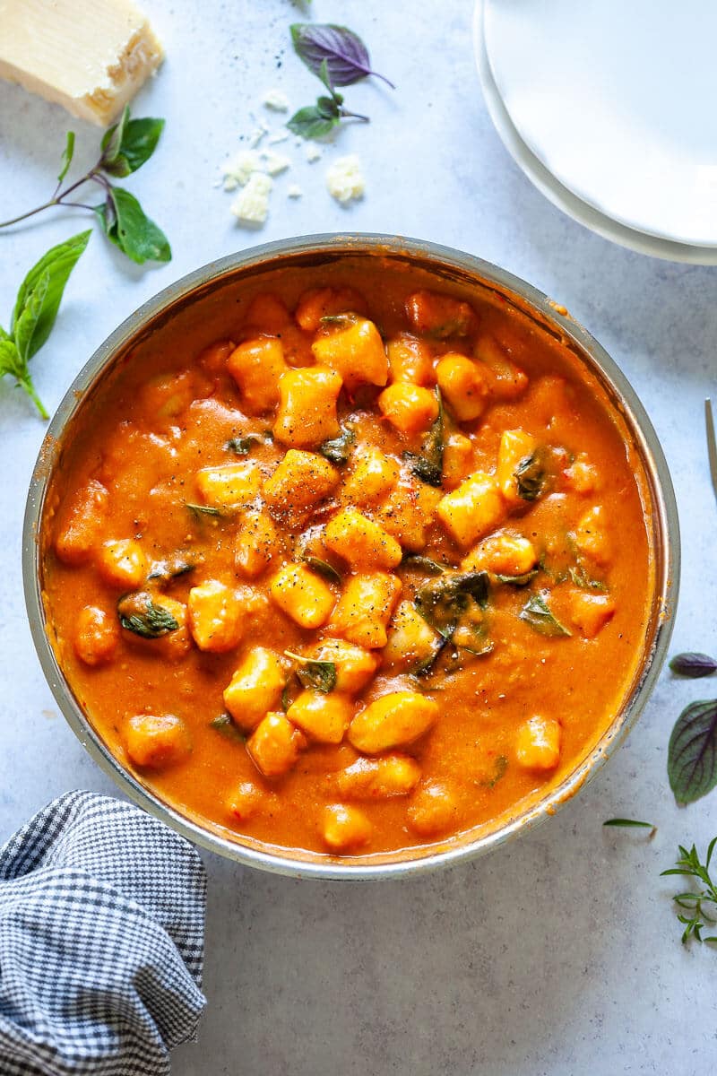 Gnocchi in Cherry Tomato Sauce