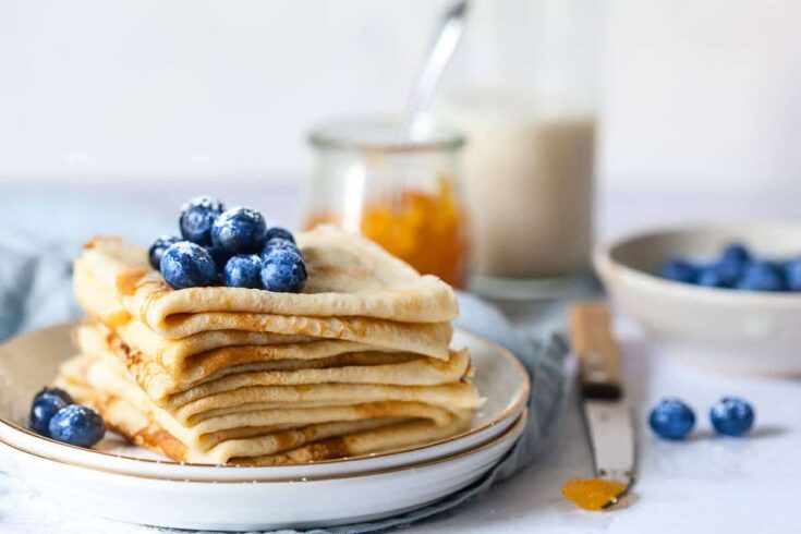 Easy Homemade Dairy-Free Crepes