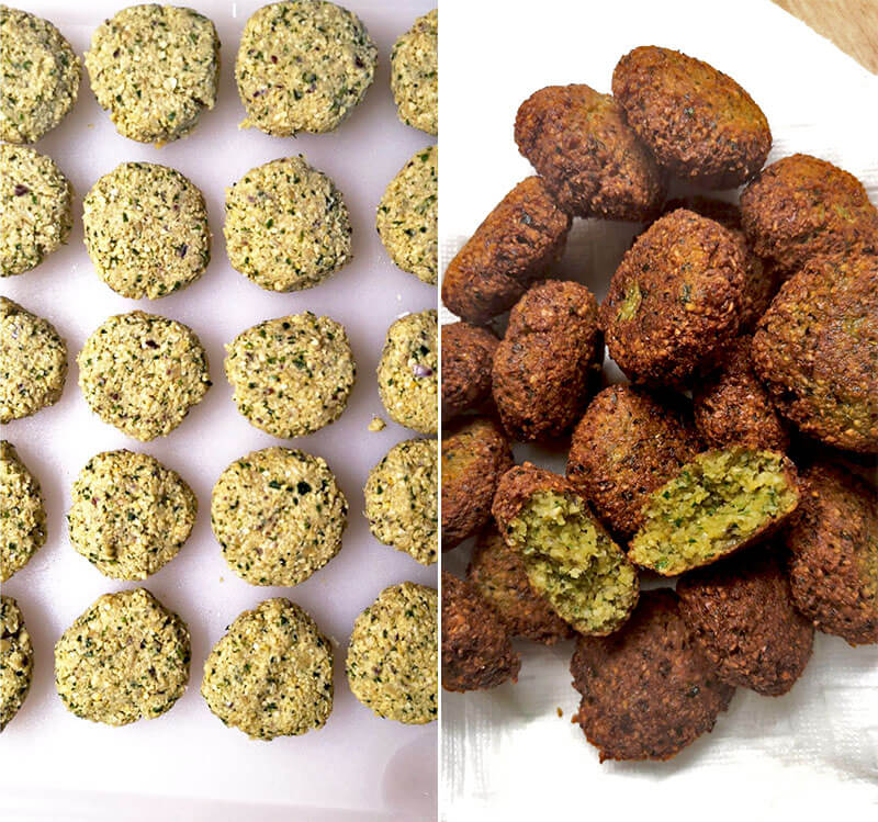 how to make falafel from scratch