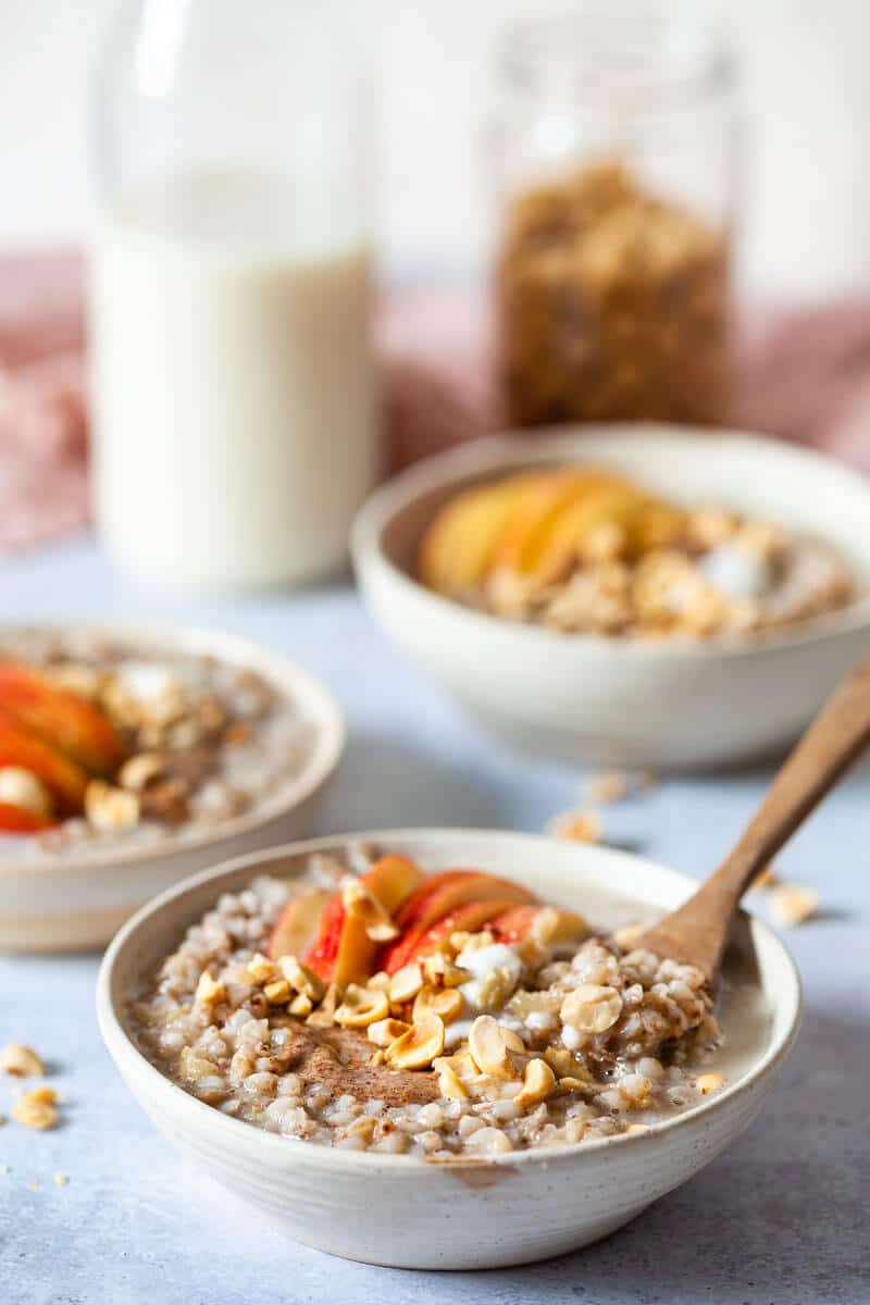 Apple Cinnamon Buckwheat Porridge