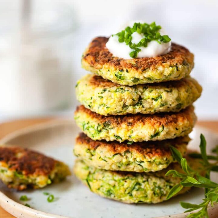 Tasty Millet Zucchini Fritters