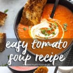 Easy Vegan Tomato Soup Recipe