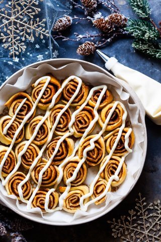 Vegan Pizza Dough Cinnamon Rolls