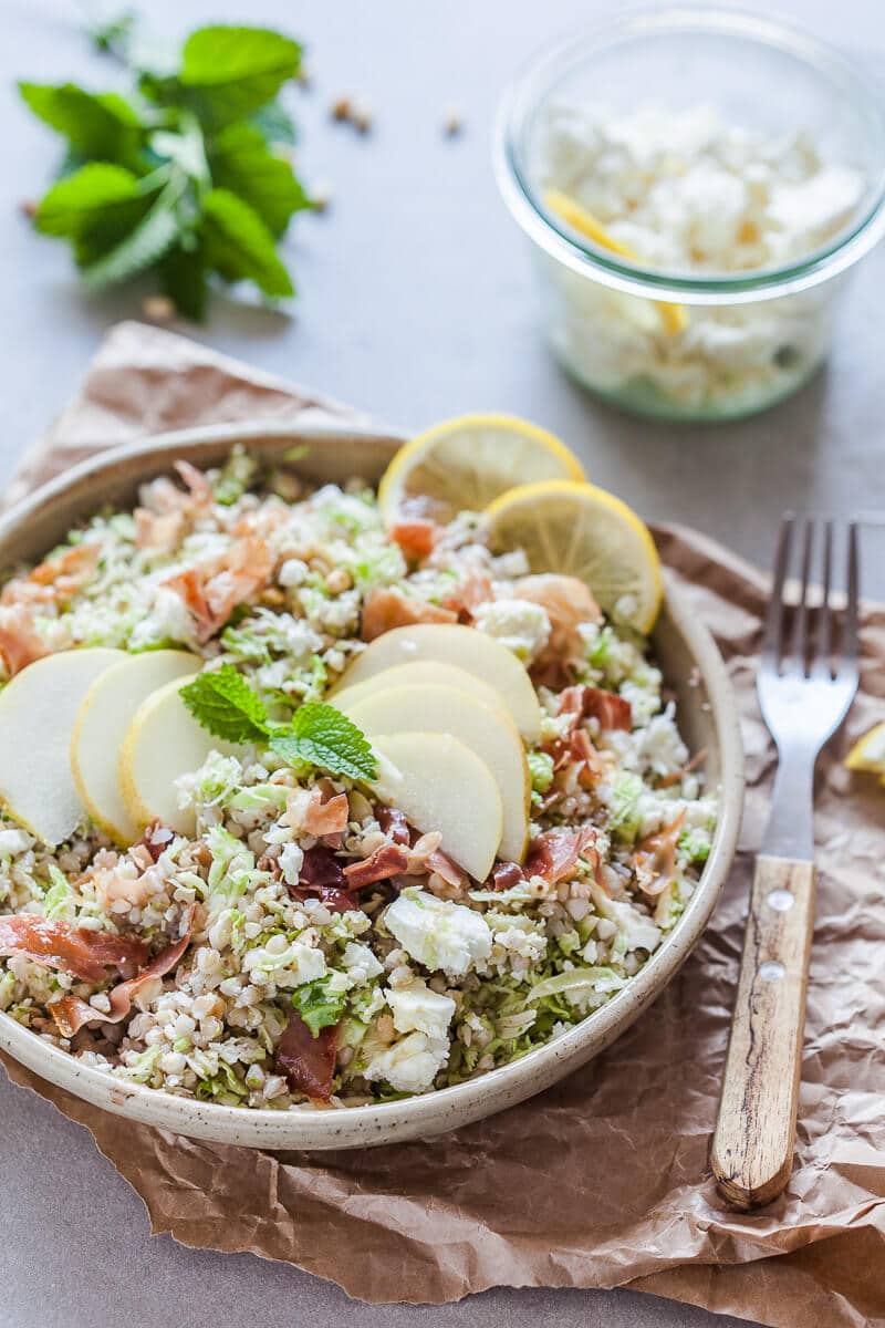 Buckwheat And Brussels Sprout Salad