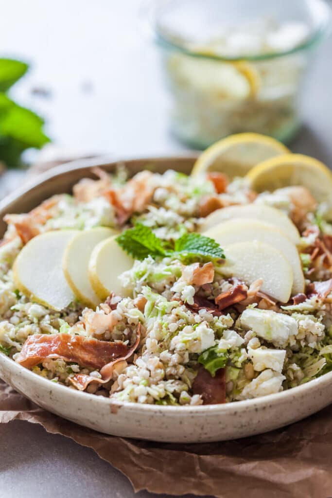 Buckwheat And Brussels Sprout Salad