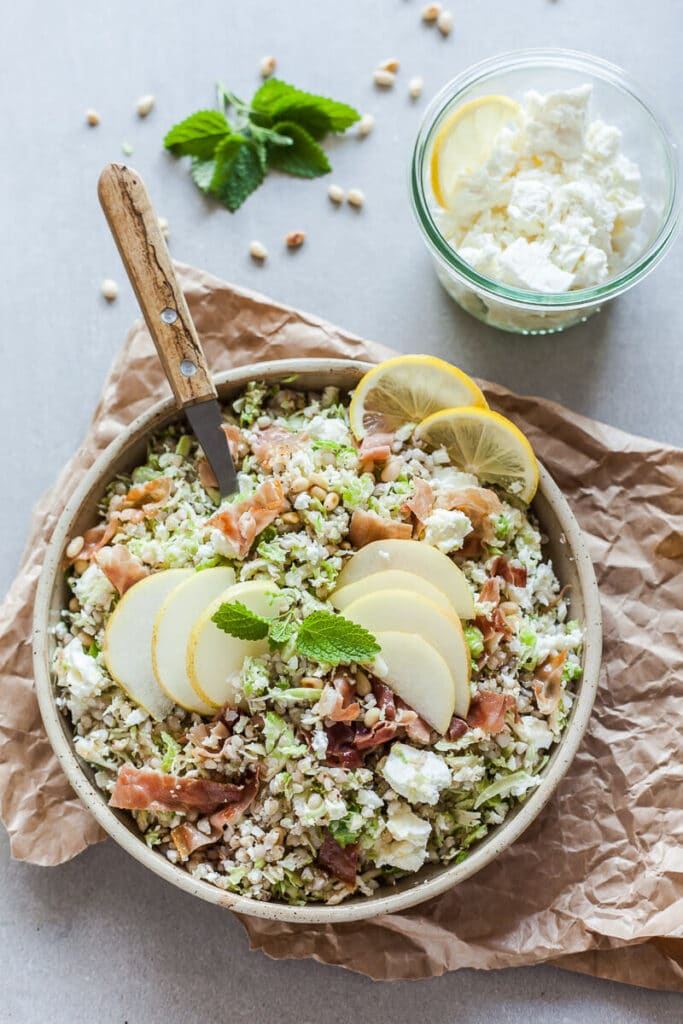 Buckwheat And Brussels Sprout Salad