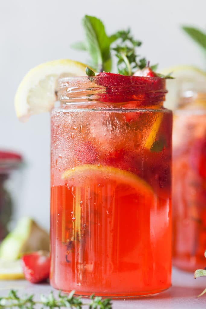 Strawberry Basil Lemonade