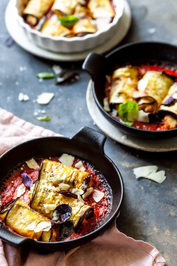 Vegan Eggplant Involtini