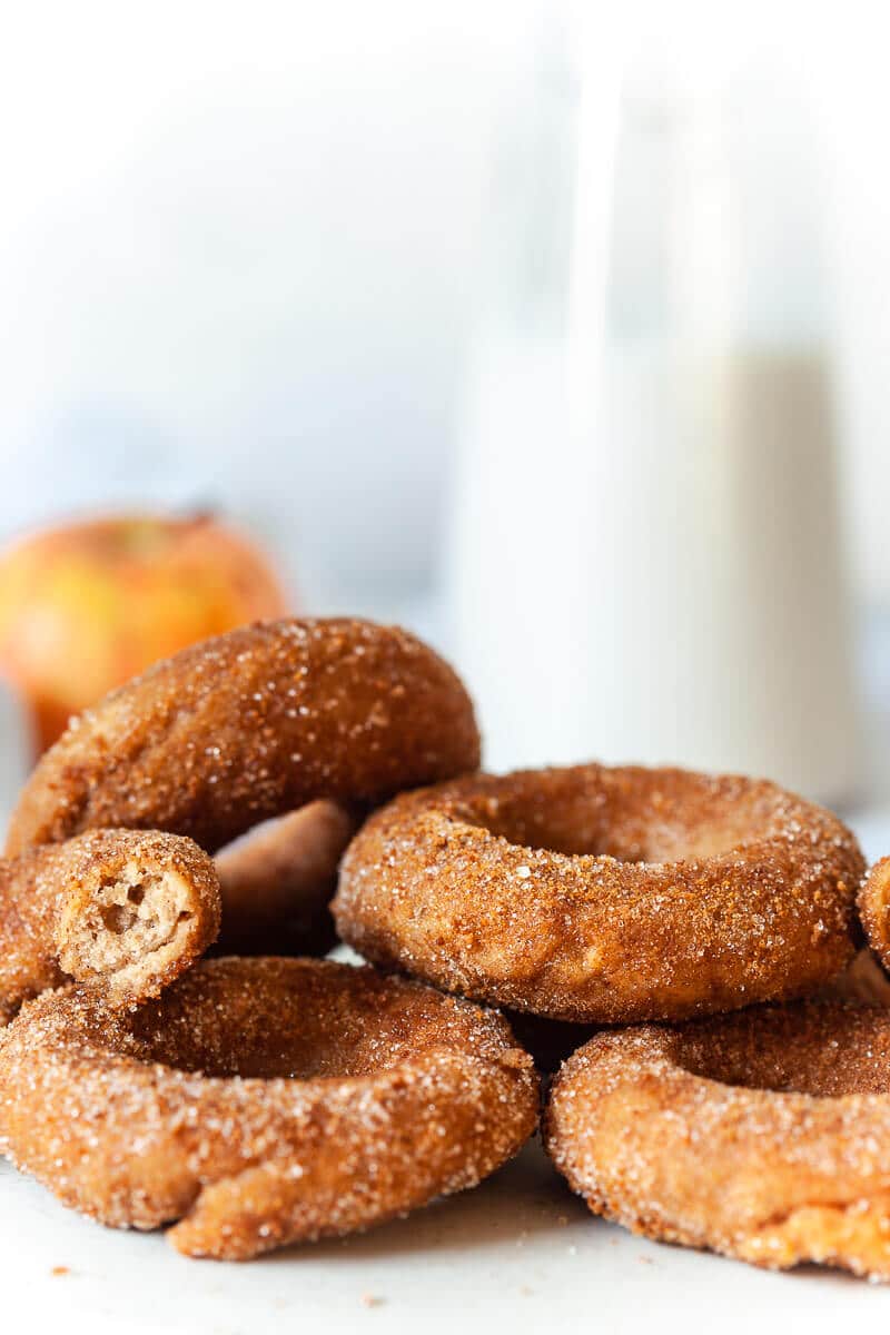 Vegan Baked Apple Cider Donuts