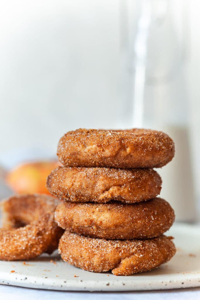 Vegan Baked Apple Cider Donuts