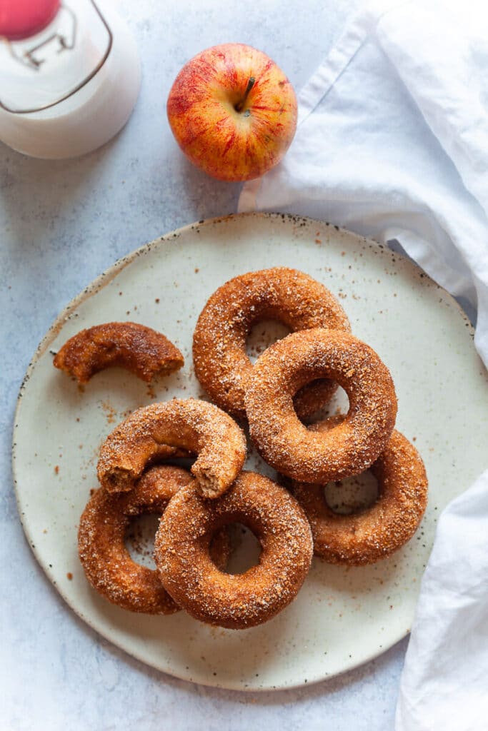 Vegan Baked Apple Cider Donuts