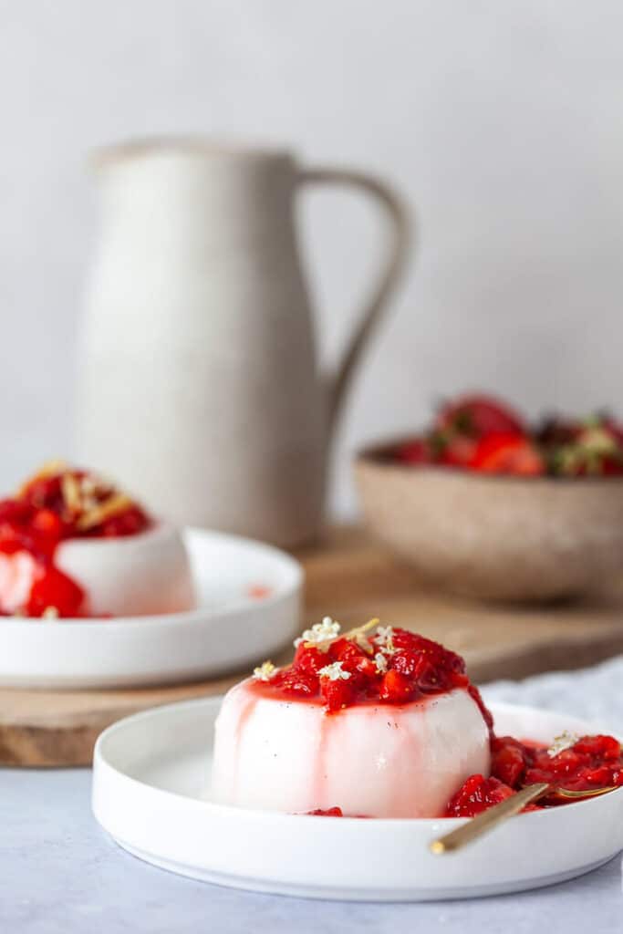 Vegan Coconut Panna Cotta