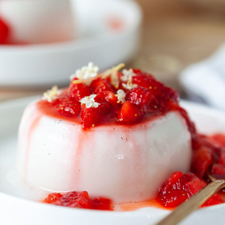 Vegan Coconut Panna Cotta