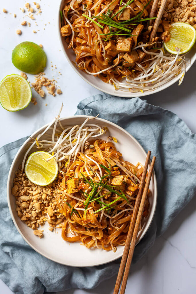 Easy Vegan Tofu Pad Thai