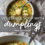 Vegetable Soup with Dumplings